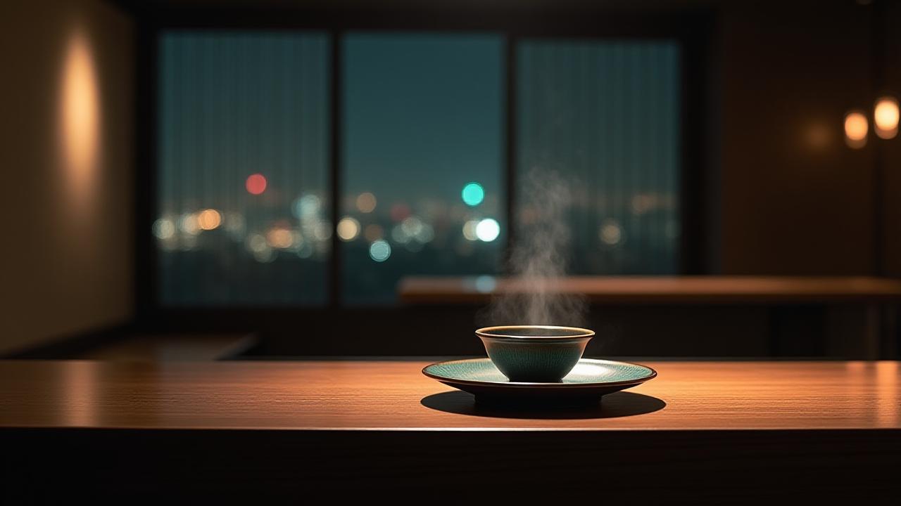 Midori no Moriの洗練されたダイニング空間